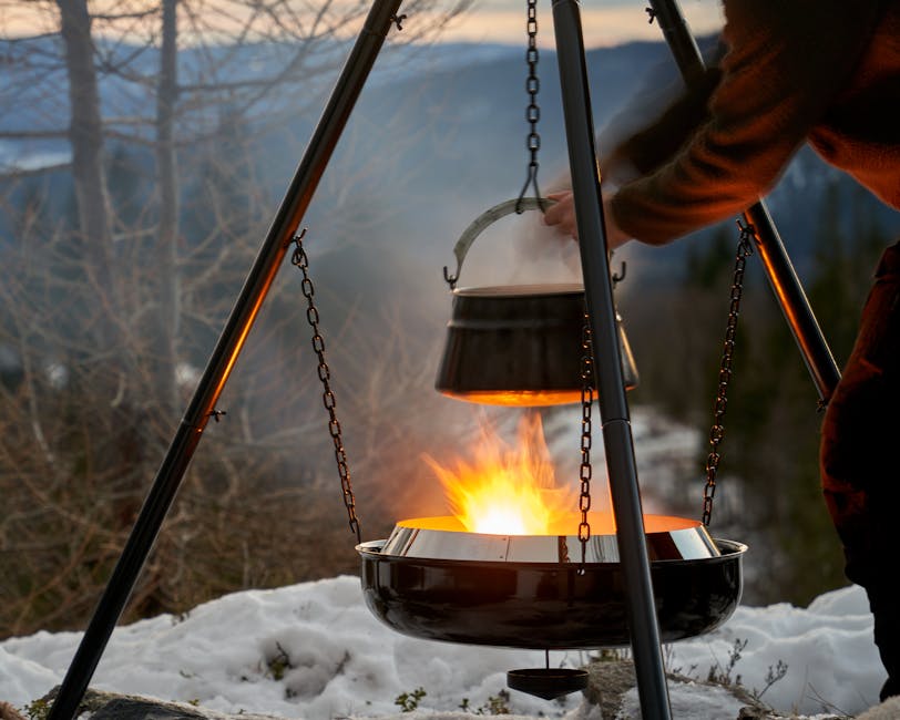 Cuisine savoyarde traditionnelle en table d'hiver